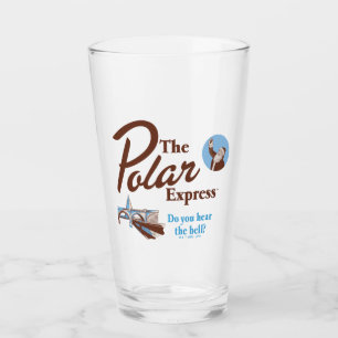 Der Polarexpress   "Hörst du die Glocke" Retro Glas