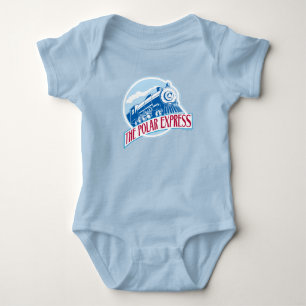 Der Polarexpress Train Abzeichen T - Shirt Baby