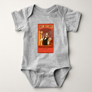 Der Polarexpress Vintage Schokolade Baby Strampler