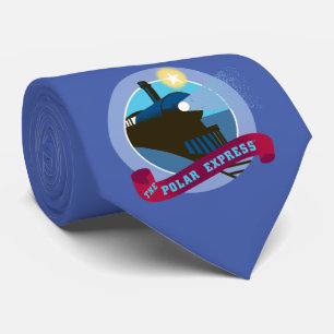 Der Polarexpress   VINTAGES ABZEICHEN Krawatte