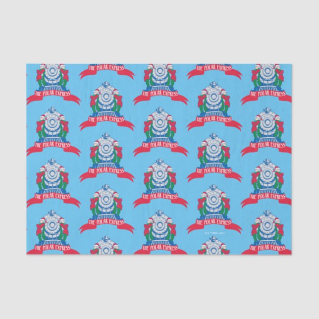 Der Polarexpress | Vom Zug Stehende Elfen Seidenpapier (Vorderseite)