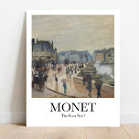 Der Pont Neuf von Claude Monet Poster<br><div class="desc">Fügen Sie mit diesem atemberaubenden Poster des französischen impressionistischen Malers Claude Monet Ihrer Zuhause eine Touch der Schönheit hinzu. Dieses 1872 bemalte Meisterwerk aus Leinwand zeigt die berühmte Brücke in Paris,  Frankreich</div>
