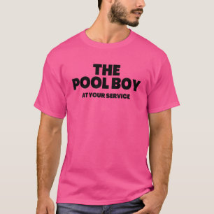 Der Pool Boy zu Ihren Diensten Männer 1 T-Shirt