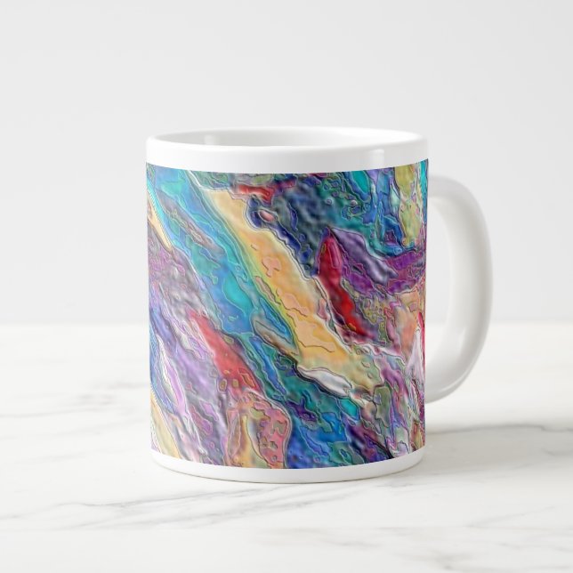 Der Pool Jumbo-Tasse (Vorderseite Rechts)