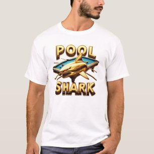 Der Pool Shark: Master of the Cue T-Shirt