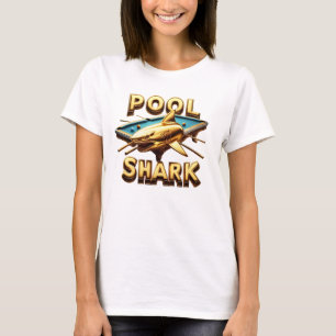 Der Pool Shark: Master of the Cue T-Shirt
