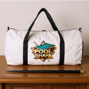 Der Poolhai-Meister Duffle Bag