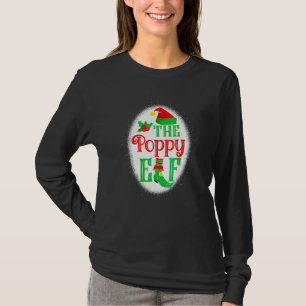 Der Poppy Elf passende Familien-Weihnachtself gebl T-Shirt
