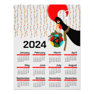 Der portugiesische Weihnachtskalender 2024 Fotodruck