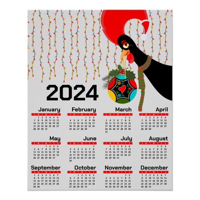 Der portugiesische Weihnachtskalender 2024 Poster (Vorderseite)