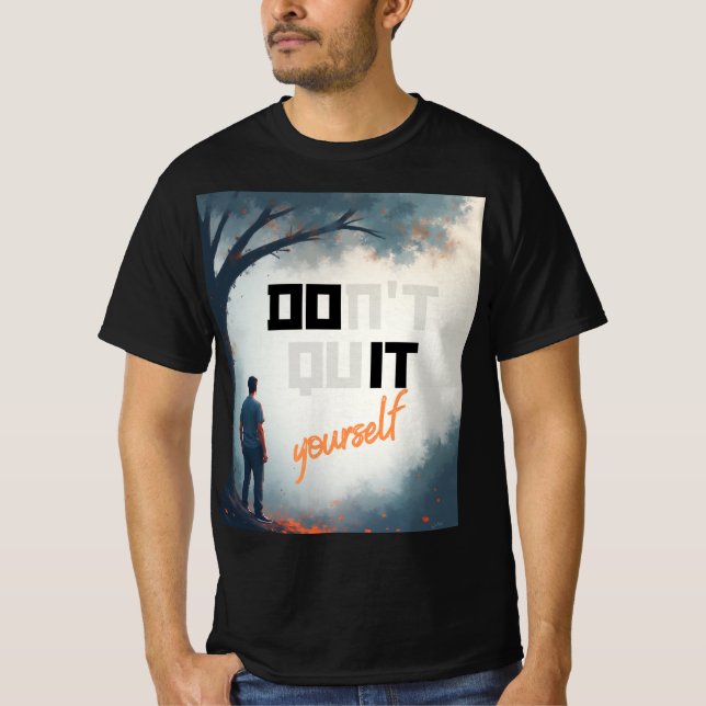 "Der positive Wendepunkt" T-Shirt (Vorderseite)