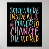 Der Power, das inspirierende Zitat der Welt zu änd