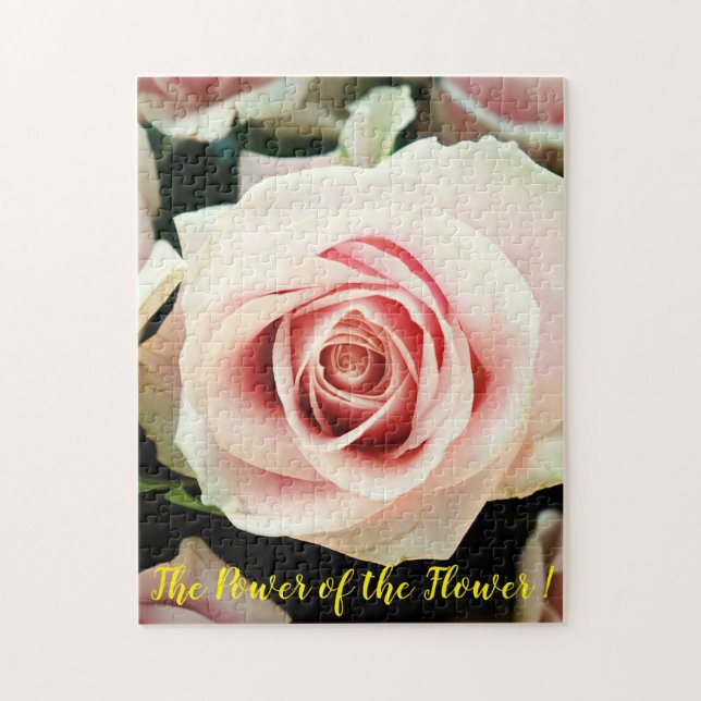 Der Power der Blume Puzzle (Vertikal)