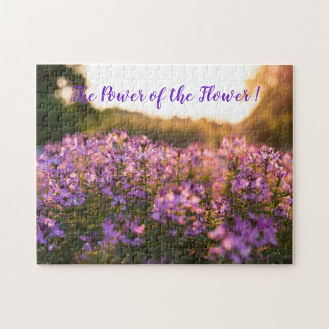 Der Power der Blume Puzzle (Horizontal)