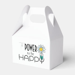 DER POWER, DER GLÜCKLICH GÜNSTIG IST GESCHENKSCHACHTEL