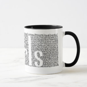 "Der Power der Mädchen" Kaffee-Tasse Tasse