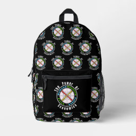 Der Power der Ökonomie Bedruckter Rucksack