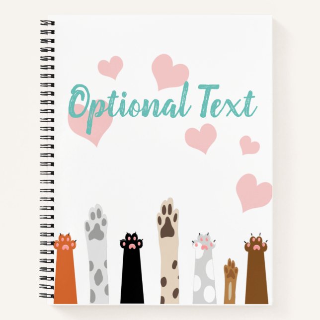 Der Power der Paws Notizbuch (Vorderseite)