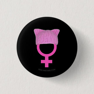 Der Power der Pussy-Hut-Frauen Button