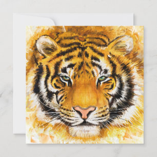 Der Power der TIGER-Einladung Einladung