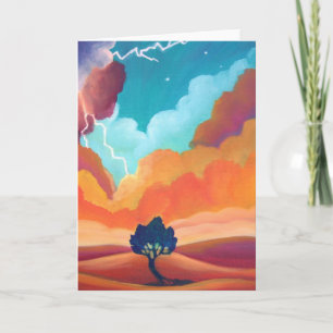 Der Power der Unabhängigkeit - eine leere Grußkart Karte