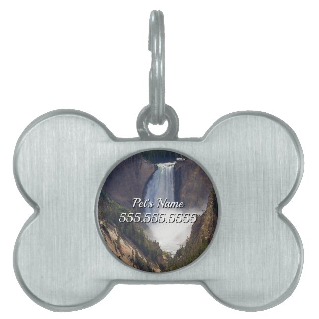 Der Power der Yellowstone-Haustiermarke Tiermarke (Vorderseite)