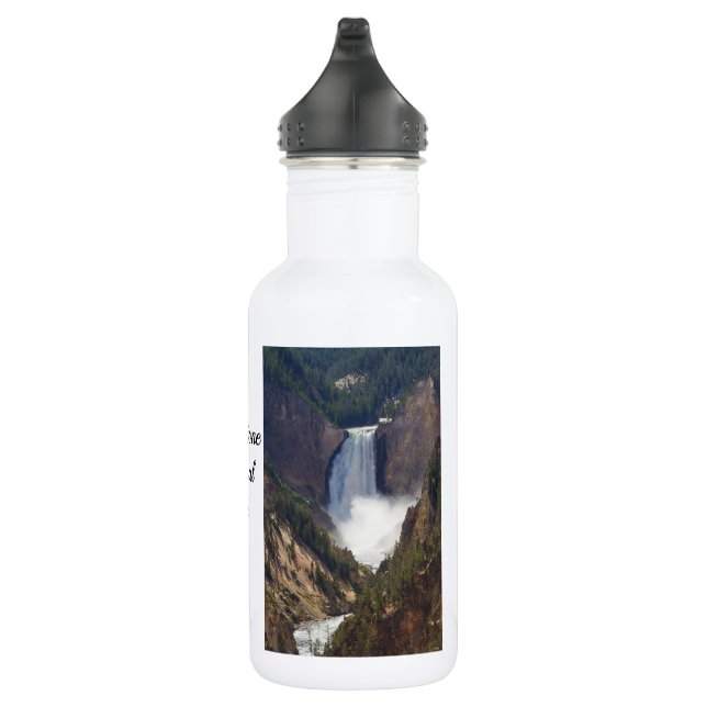 Der Power der Yellowstone-Wasserflasche Edelstahlflasche (Rechts)