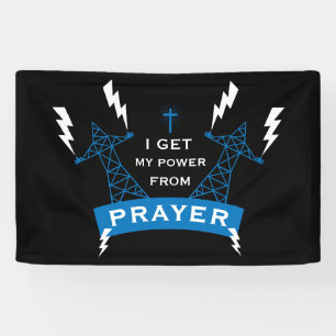 Der Power des Gebets Banner