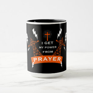 Der Power des Gebets Tasse