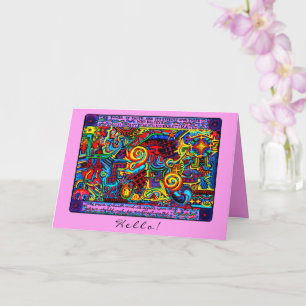 Der Power des Glaubens La Fuerza de la Fe Hello Karte