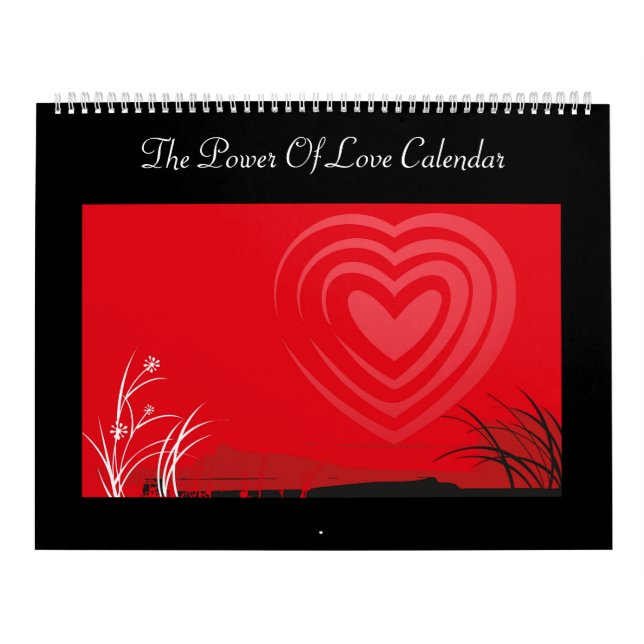 Der Power des Liebe-Kalenders Kalender (Titelbild)