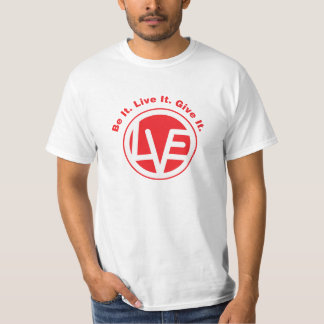 Der Power des Liebe-Shirts T-Shirt