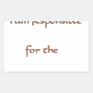 Der Power im Inneren: Energie ist wichtig Rechteckiger Aufkleber