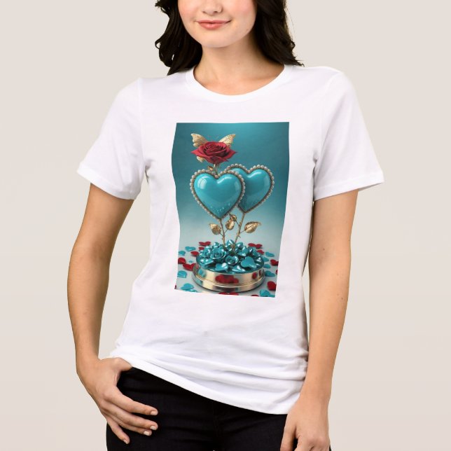 Der Power in dir Tri-Blend Shirt (Vorderseite)