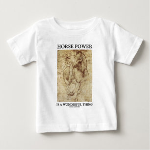 Der Power ist ein wunderschönes Stück Leonardo da  Baby T-shirt