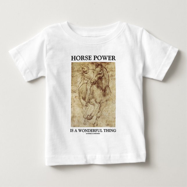 Der Power ist ein wunderschönes Stück Leonardo da  Baby T-shirt (Vorderseite)