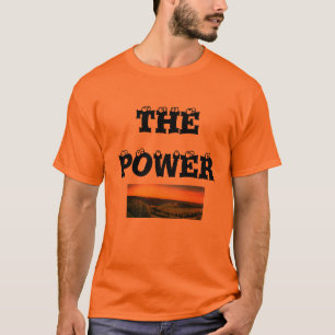 Der Power T - Shirt bedruckt Design Beste stylisch