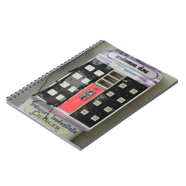 Der Power ... Telefongebührenautomat Notizblock (Linke Seite)