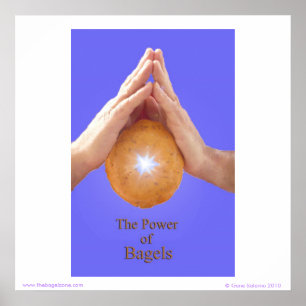 Der Power von Bagels Poster