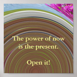 Der Power von jetzt Poster