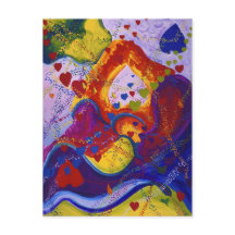 Der Power von Liebe, Untergrund, Herz, Abstrakt