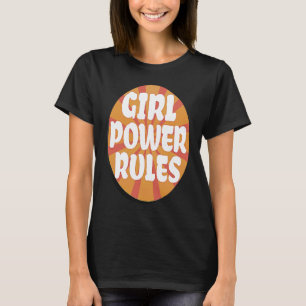 Der Power von Mädchen regiert die Gleichstellung v T-Shirt