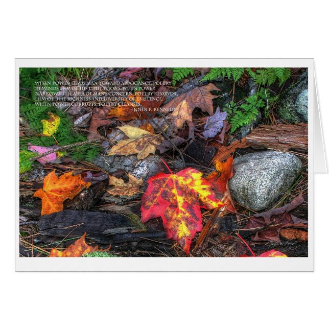 Der Power von Poesie (Vorderseite (Horizontal))