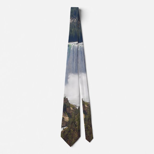 Der Power von Yellowstone Neck Tie Krawatte (Vorderseite)