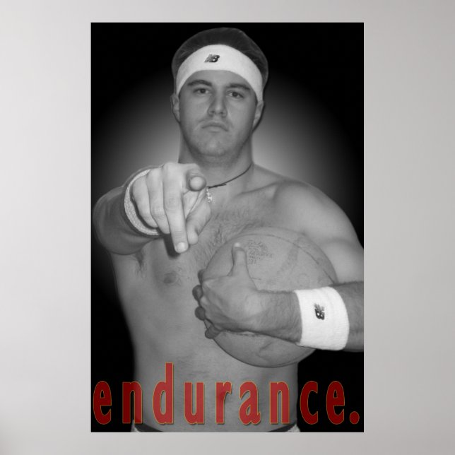 Der Power zu halten Poster (Vorne)