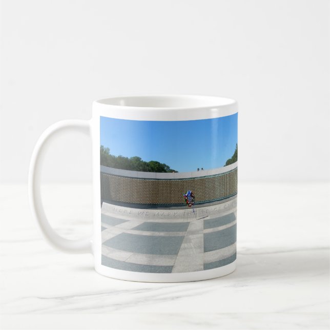 Der Preis der Freiheit Kaffeetasse (Links)