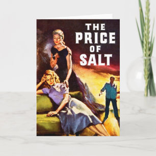 Der Preis des Salzes Karte Pulp Fiction