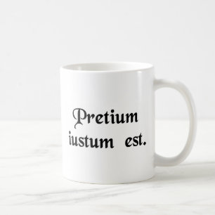 Der Preis ist recht Tasse
