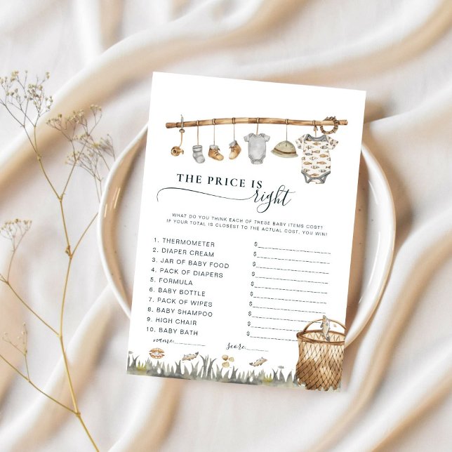 Der Preis ist richtig Spaß beim Angeln Baby Dusche (Von Creator hochgeladen)