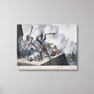 Der preussische Grenadier Leinwanddruck